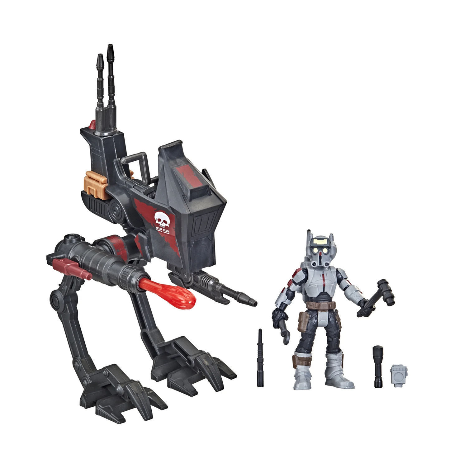 Star Wars Mission Fleet Expedition AT-RT with Tech (Bad Batch) Figure & Vehicle