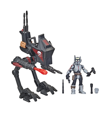 Star Wars Mission Fleet Expedition AT-RT with Tech (Bad Batch) Figure & Vehicle