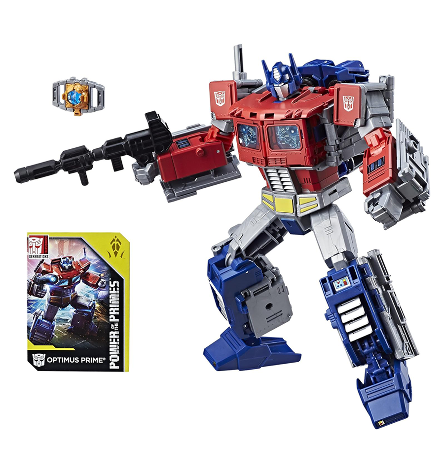 Transformers Generations Power of the Primes Optimus Prime Leader Action Figure