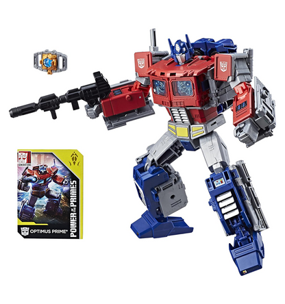 Transformers Generations Power of the Primes Optimus Prime Leader Action Figure