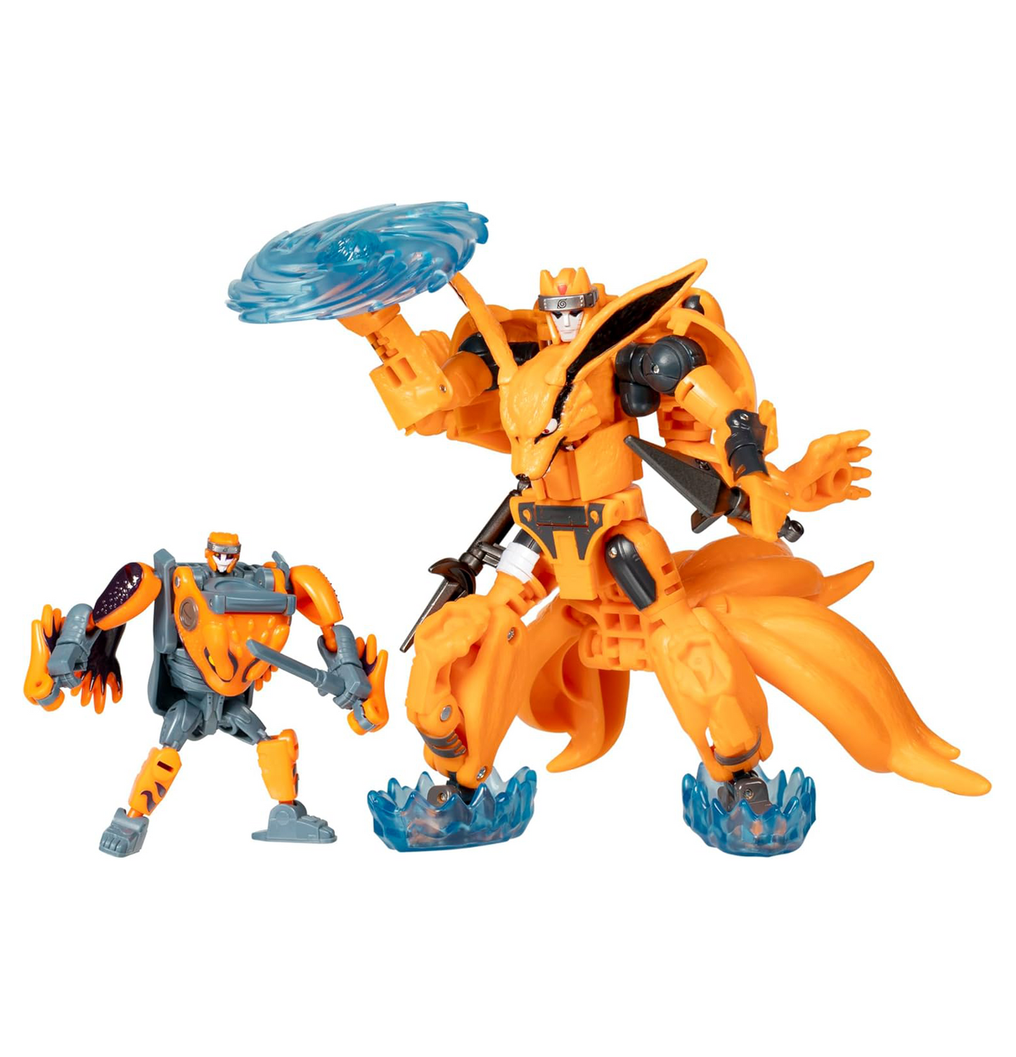 Transformers Collaborative Naruto: Shippuden x Transformers Kurama & Gamakichi Figure Set