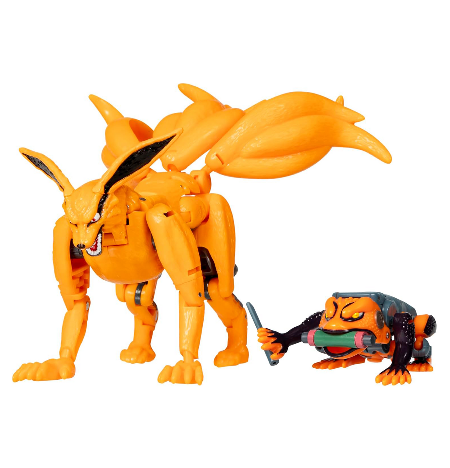 Transformers Collaborative Naruto: Shippuden x Transformers Kurama & Gamakichi Figure Set