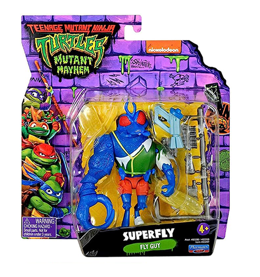 Teenage Mutant Ninja Turtles Mutant Mayhem Superfly Action Figure (Fly Guy)