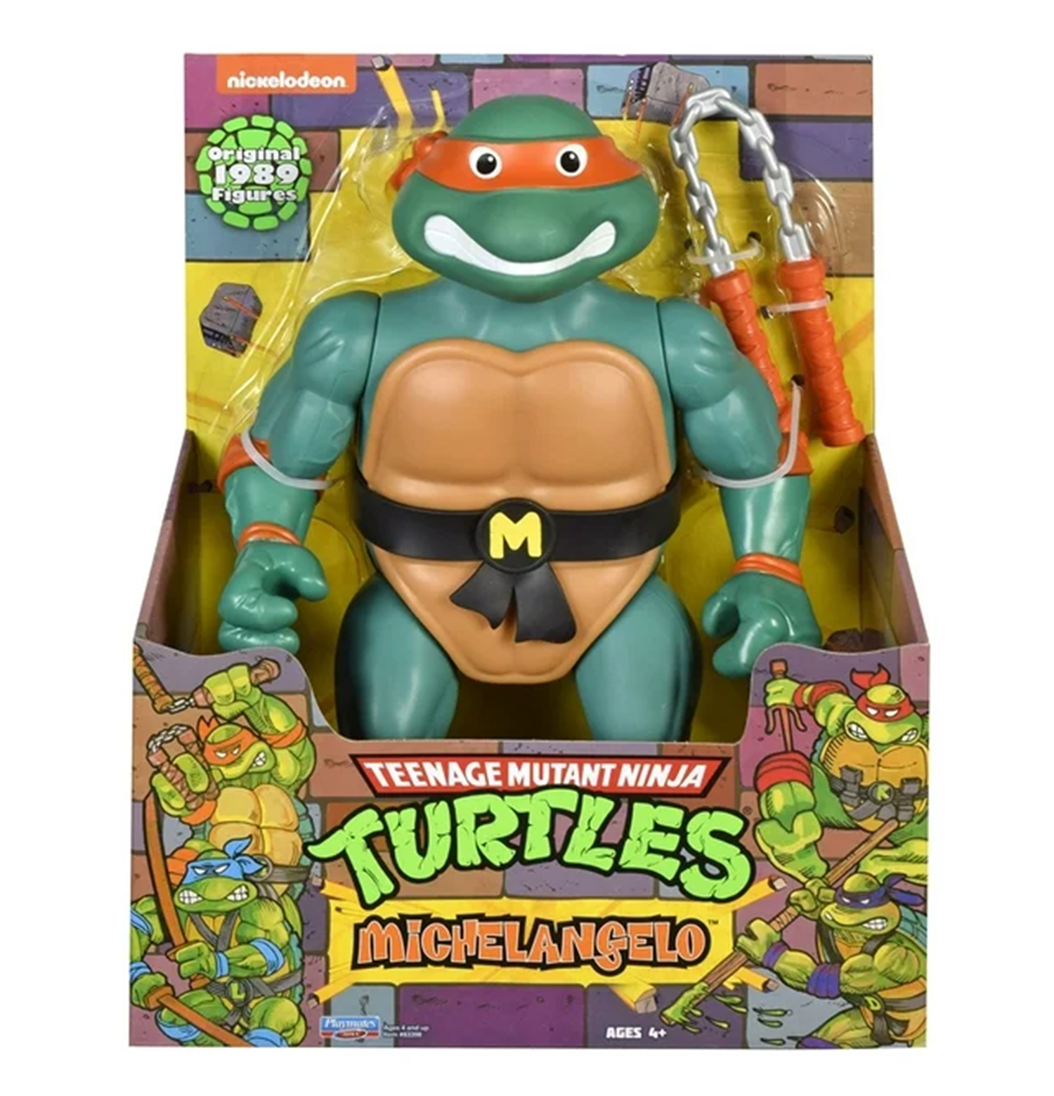 Teenage Mutant Ninja Turtles 12” Original Classic Michelangelo Giant Figure