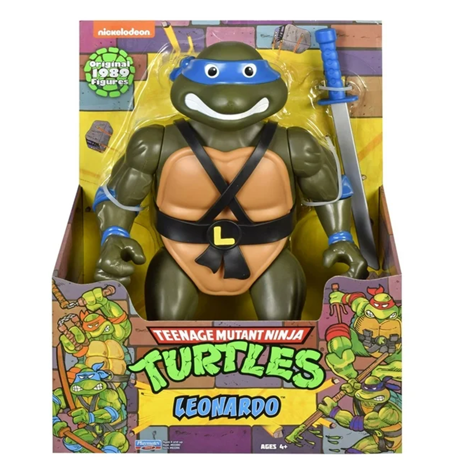 Teenage Mutant Ninja Turtles 12” Original Classic Leonardo Giant Figure