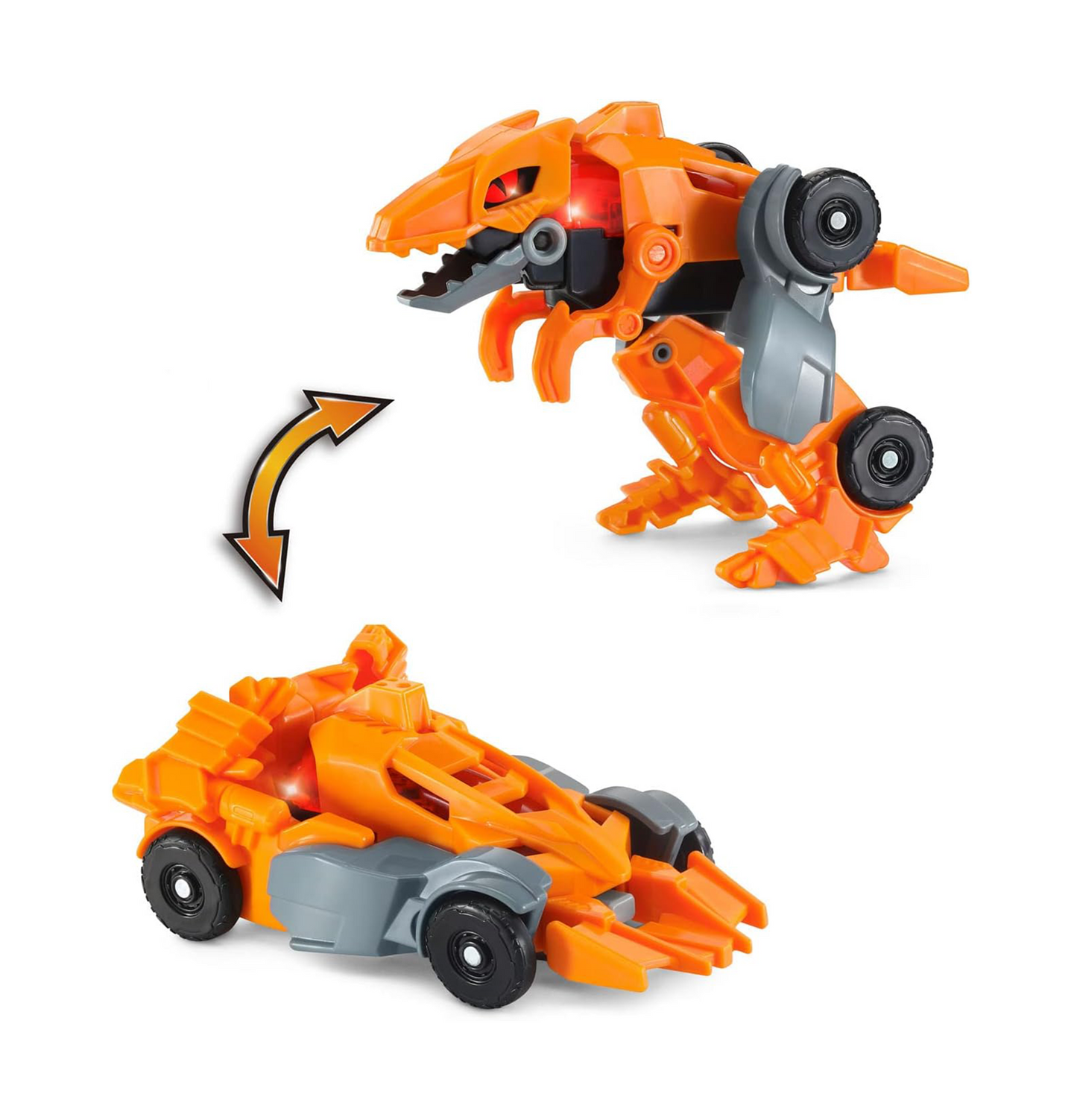 VTech Switch & Go Hatch & Roaaar Egg Velociraptor Racer Transforming Vehicle
