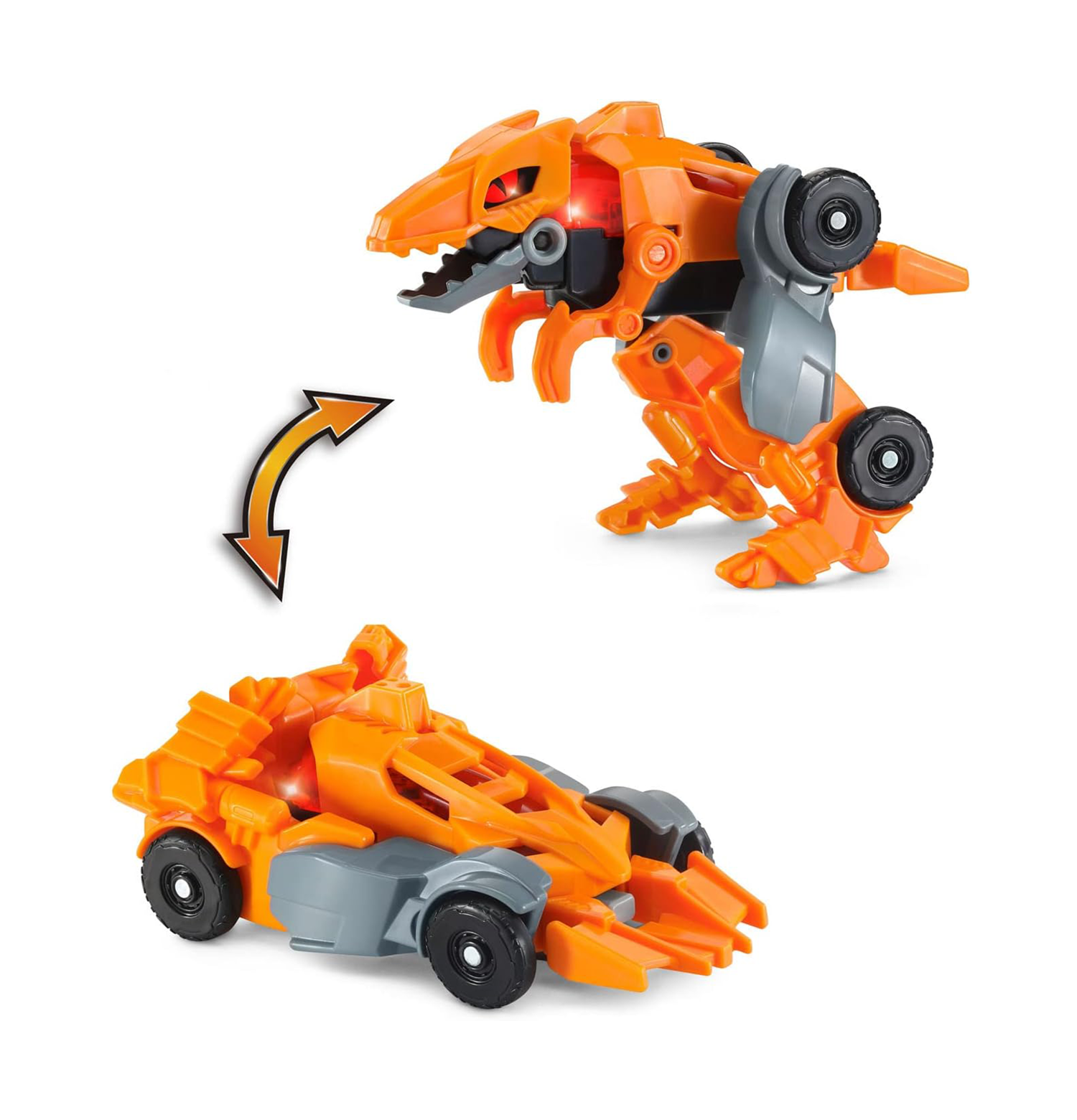 VTech Switch & Go Hatch & Roaaar Egg Velociraptor Racer Transforming Vehicle