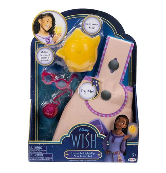 Disney’s Wish Loveable Light-Up Star & Satchel