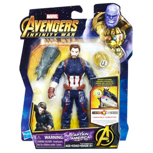 Marvel Avengers: Infinity War Captain America with Infinity Stone