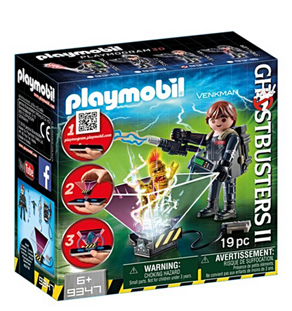 PLAYMOBIL Ghostbusters II Peter Venkman Playmogram 3D Figure