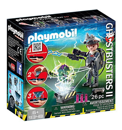 PLAYMOBIL Ghostbusters II Raymond Stantz Playmogram 3D Figure