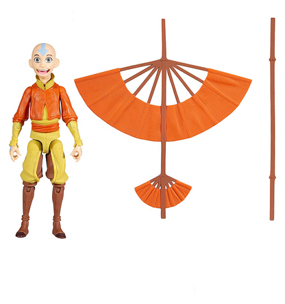 Avatar The Last Airbender Combo Pack, 5" Aang with Glider Action Figure