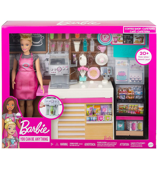 Barbie You Can Be Anything Coffee Shop Playset