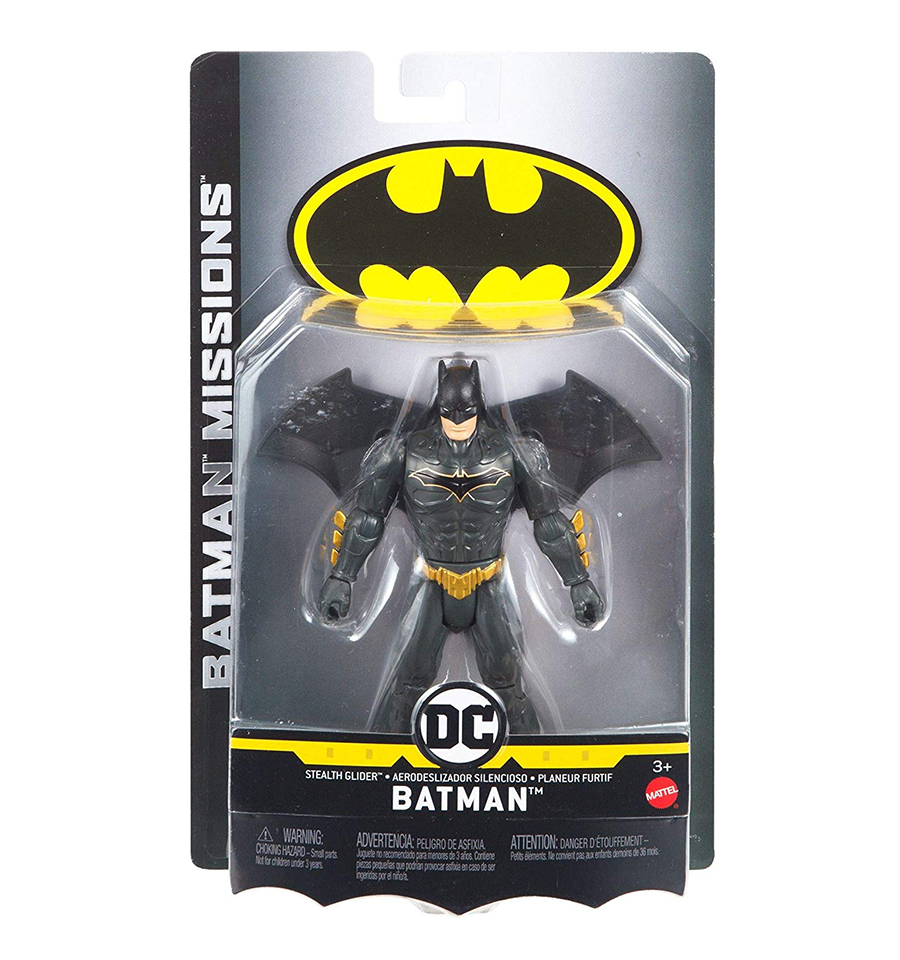 DC Comics Batman Missions: Stealth Glider Batman Action Figure