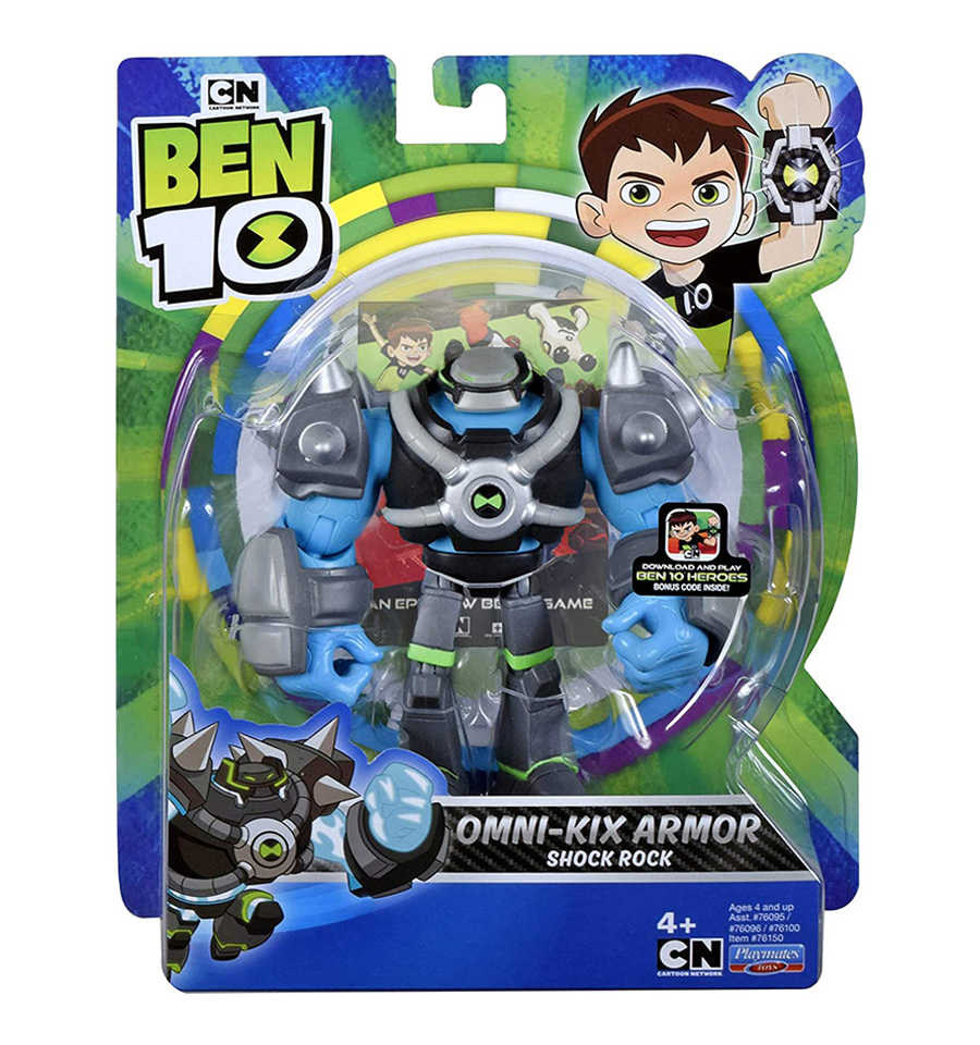 Ben 10 Armored Shock Rock Action Figure