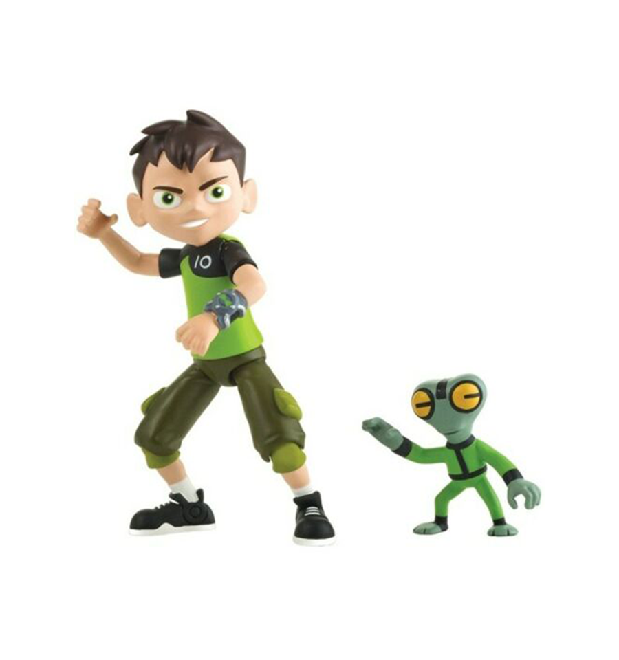 Ben 10 Basic Ben Tennyson & Grey Matter Action Figure