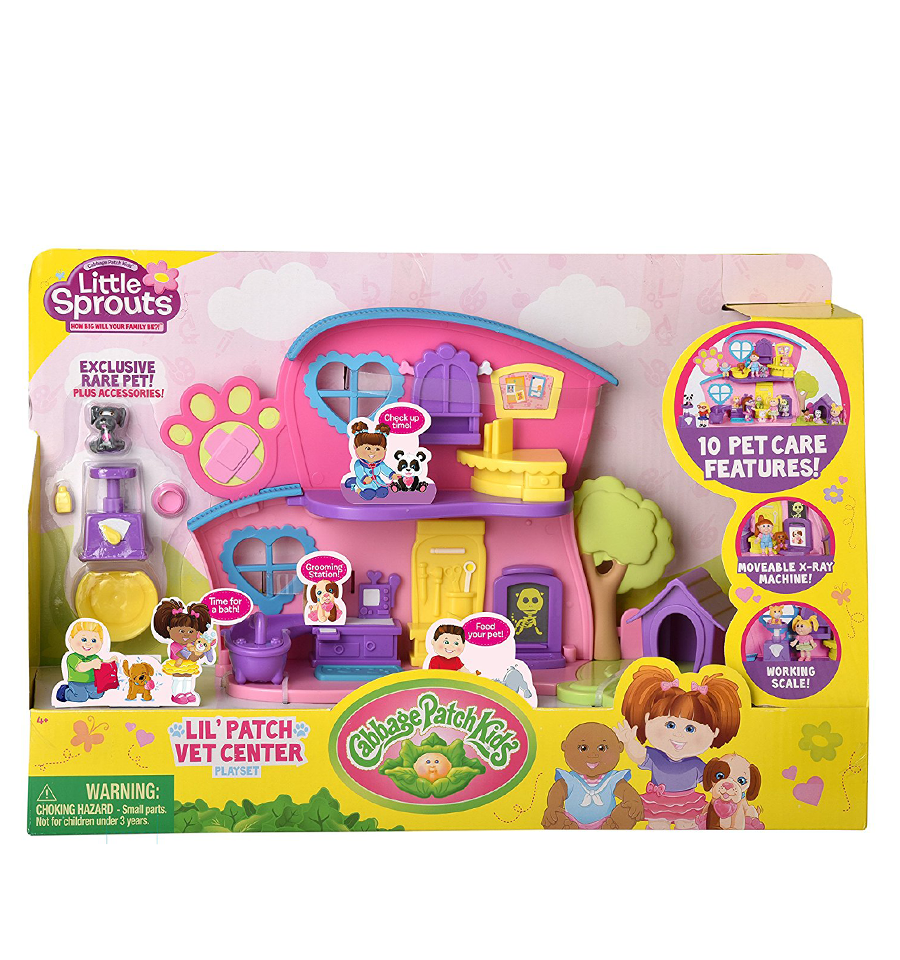 Cabbage Patch Kids Little Sprouts Lil' Vet Center Play Set
