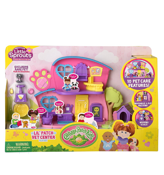Cabbage Patch Kids Little Sprouts Lil' Vet Center Play Set
