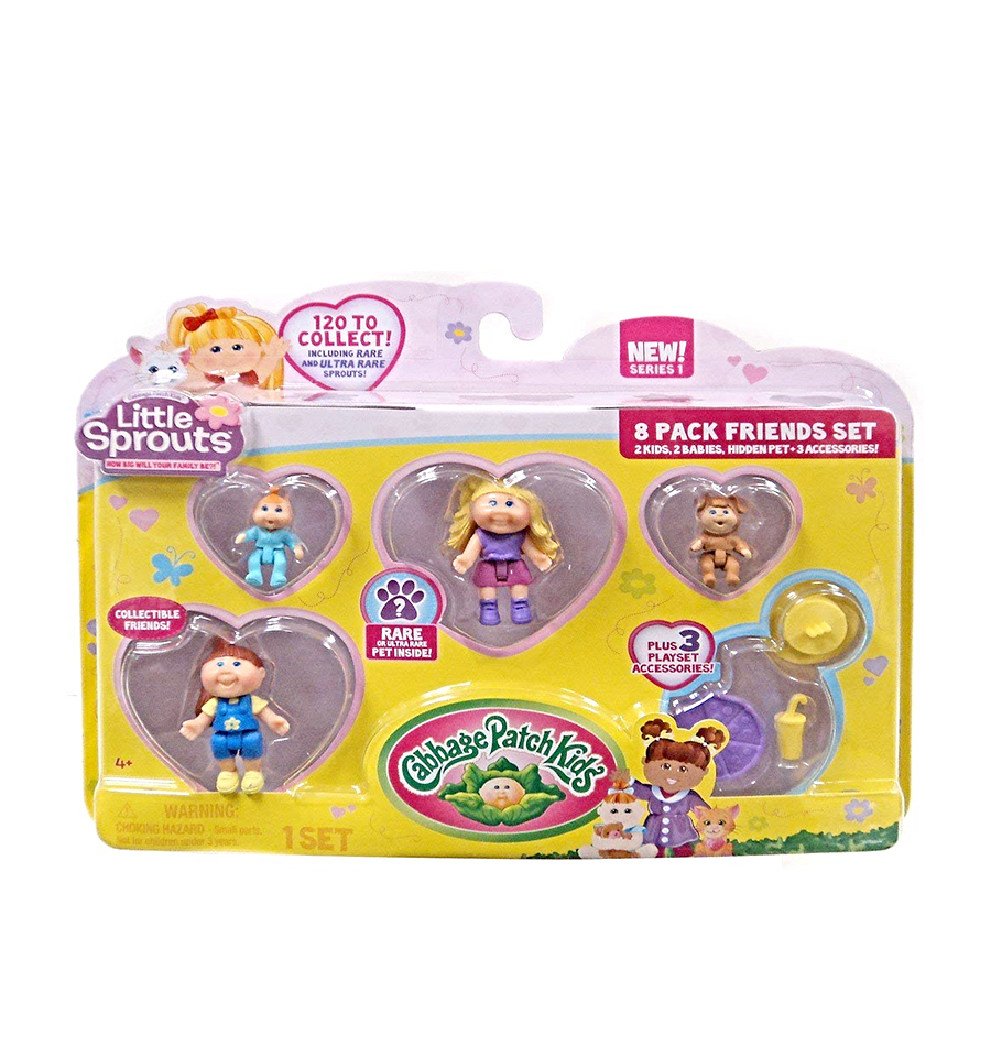Cabbage Patch Kids Little Sprouts Friends Set (8 Pack)