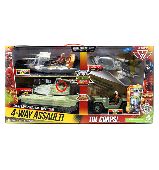 The Corps Combat Strike - 4-Way Assault Set