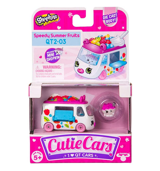 Shopkins Cutie Cars Speedy Summer Fruits Diecast - QT2-03