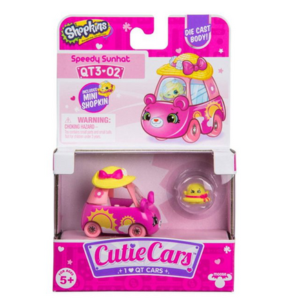 Shopkins Cutie Cars Speedy Sunhat Diecast - QT3-02