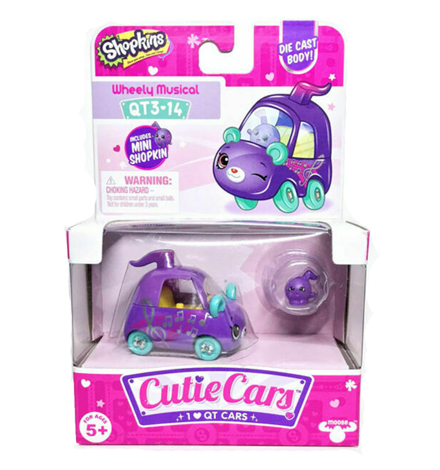 Shopkins Cutie Cars - Wheely Musical Diecast QT3-14