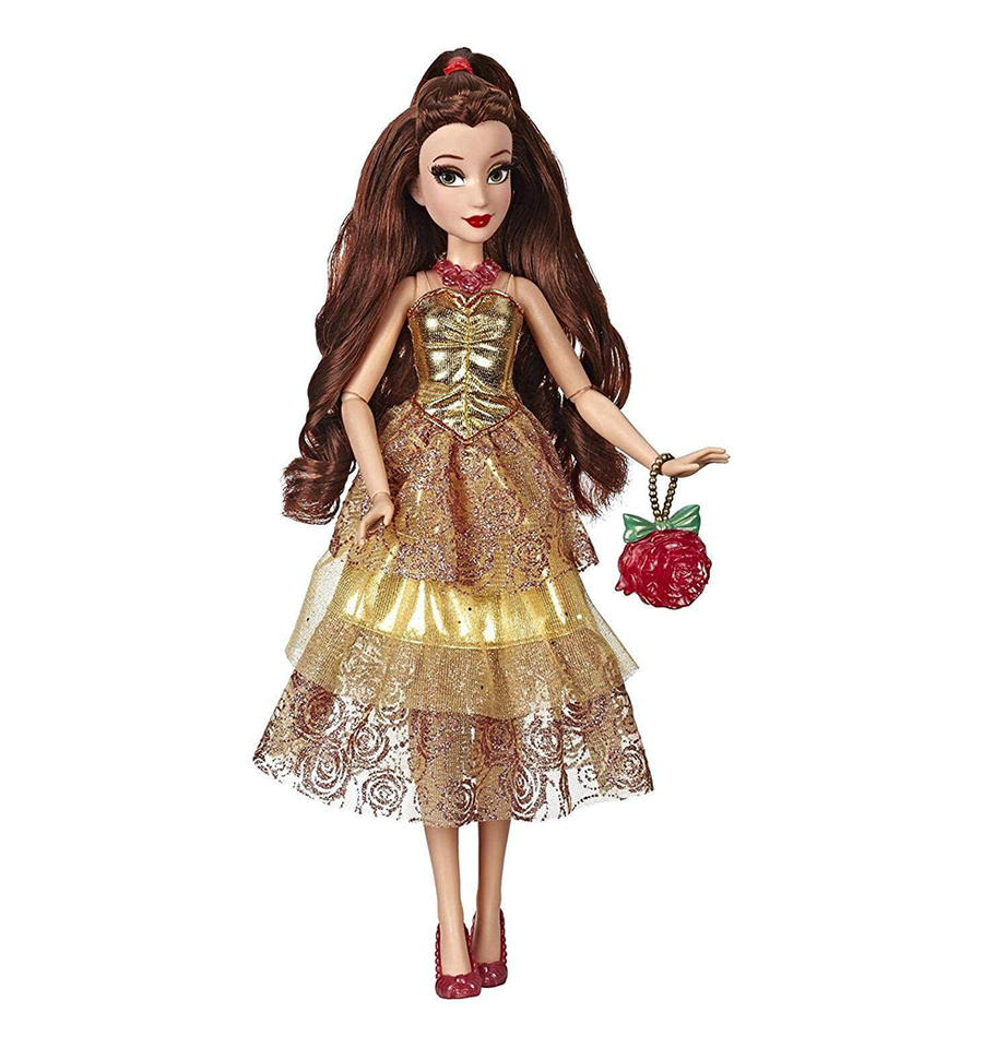 Disney Princess Style Series, Belle Doll in contemporary style with bag and shoes