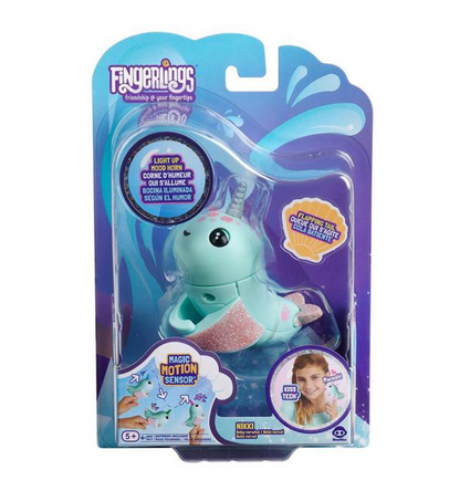 Fingerlings Baby Narwhal Nikki 