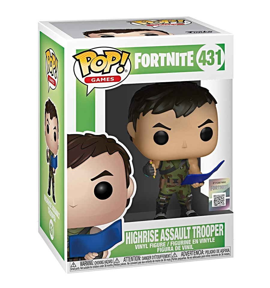 Funko Pop Fortnite- Highrise Assault Trooper #(431)
