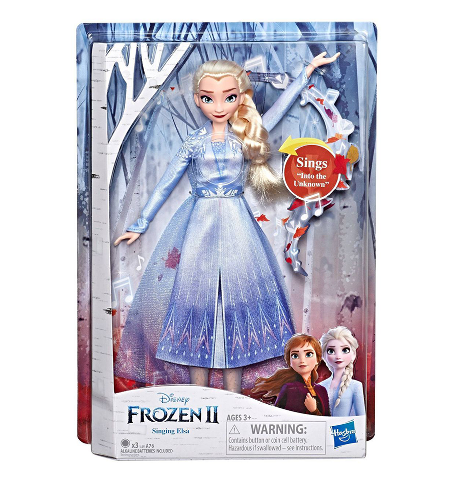 Disney Frozen 2 Singing Elsa Fashion Doll with Music - Blue