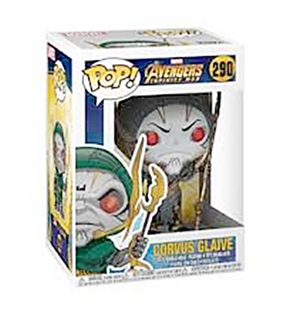 Funko Pop Marvel: Avengers Infinity War- Corvus Glaive Vinyl Figure # (290)