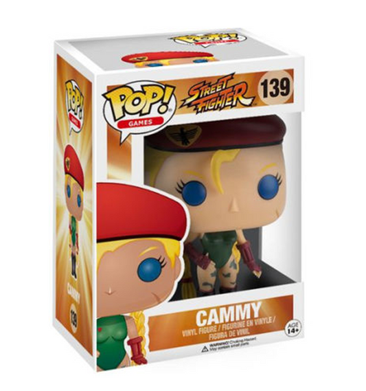 Funko Pop Games: Street Fighter Cammy Vinyl Figure # (139)