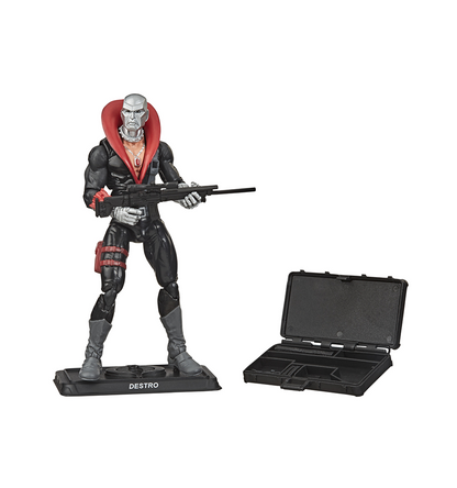 G.I. Joe Retro Collection Destro Toy 3.75" Collectible Figure