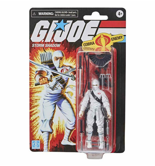 G.I. Joe Retro Collection Storm Shadow 3.75" Collectible Figure