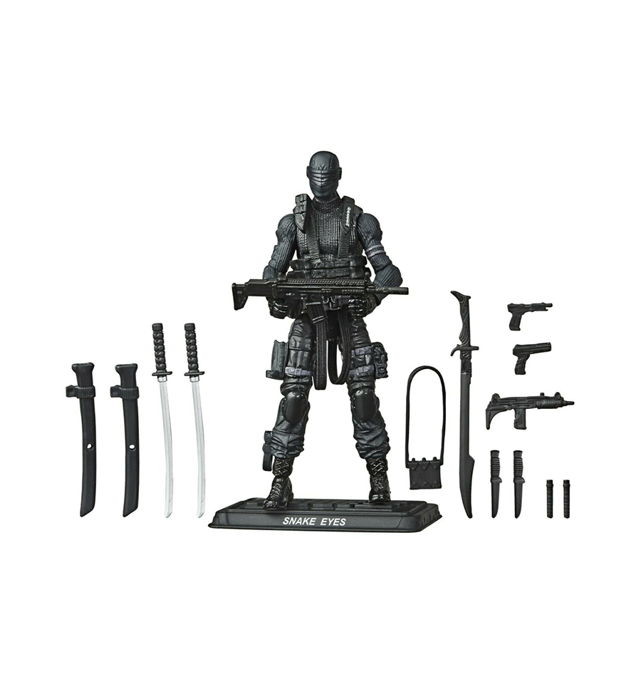 G.I. Joe Retro Collection Snake Eyes 3.75" Collectible Figure