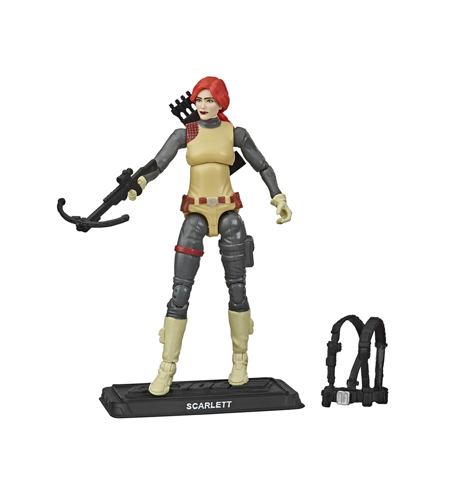 G.I. Joe Retro Collection Scarlett 3.75" Collectible Figure