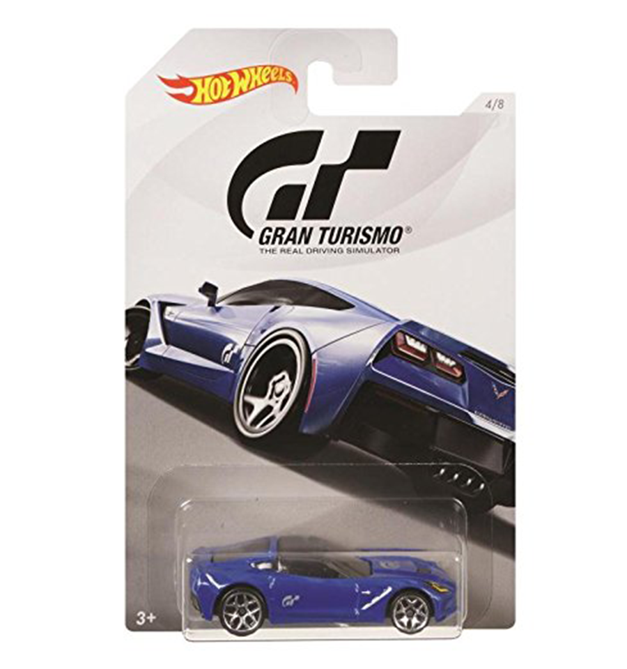 Hot Wheels 2018 GRAN TURISMO- 2014 CORVETTE STINGRAY- #4/8