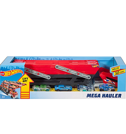 Hot Wheels - Mega Hauler Truck with 4 Cars