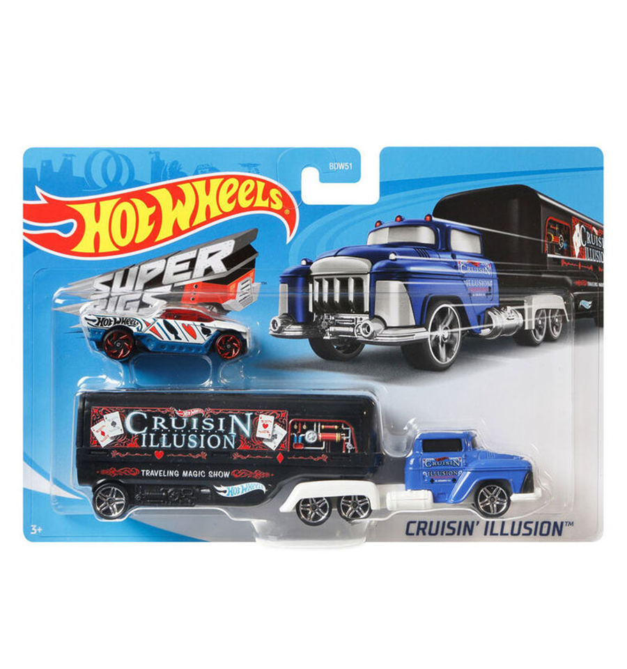 Hot Wheels Super Rigs Cruisin' Illusion Diecast Vehicle