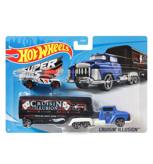 Hot Wheels Super Rigs Cruisin' Illusion Diecast Vehicle