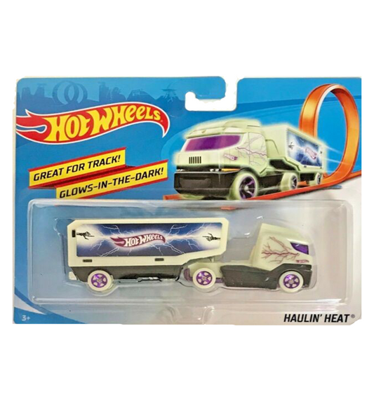 Hot Wheels Track Stars: Haulin Heat ( Glow in the Dark)