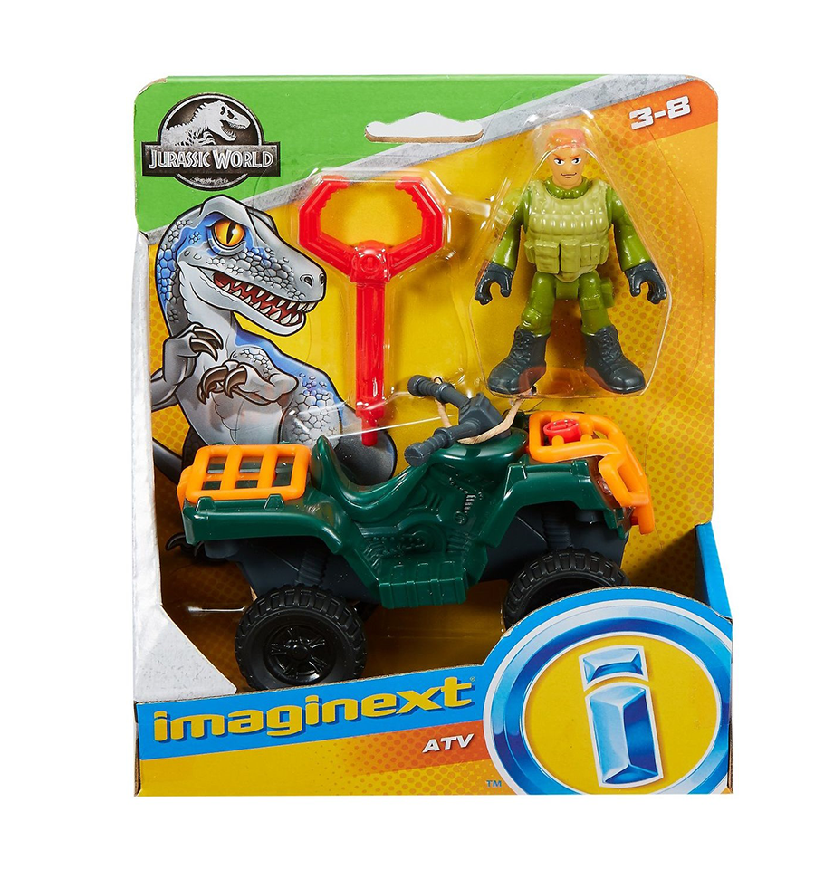 Fisher-Price Imaginext Jurassic World, ATV & Technician 