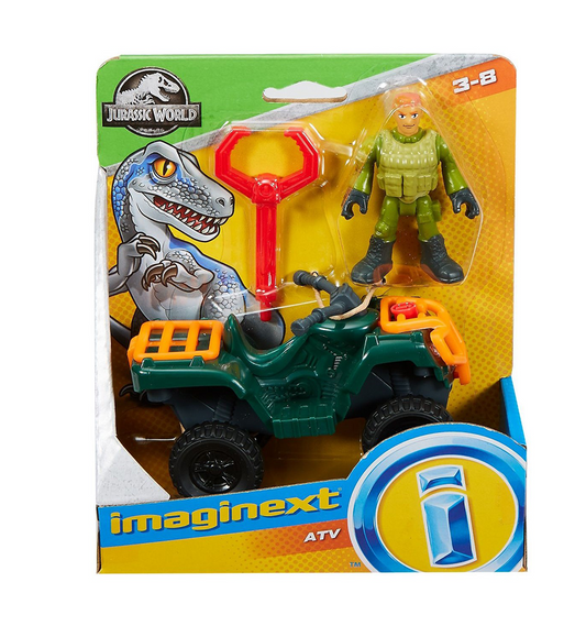 Fisher-Price Imaginext Jurassic World, ATV & Technician 