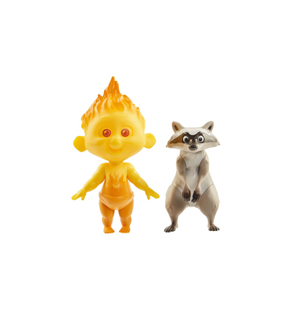 Incredibles 2 Champion Series Action Figures - Jack-Jack & Raccoon