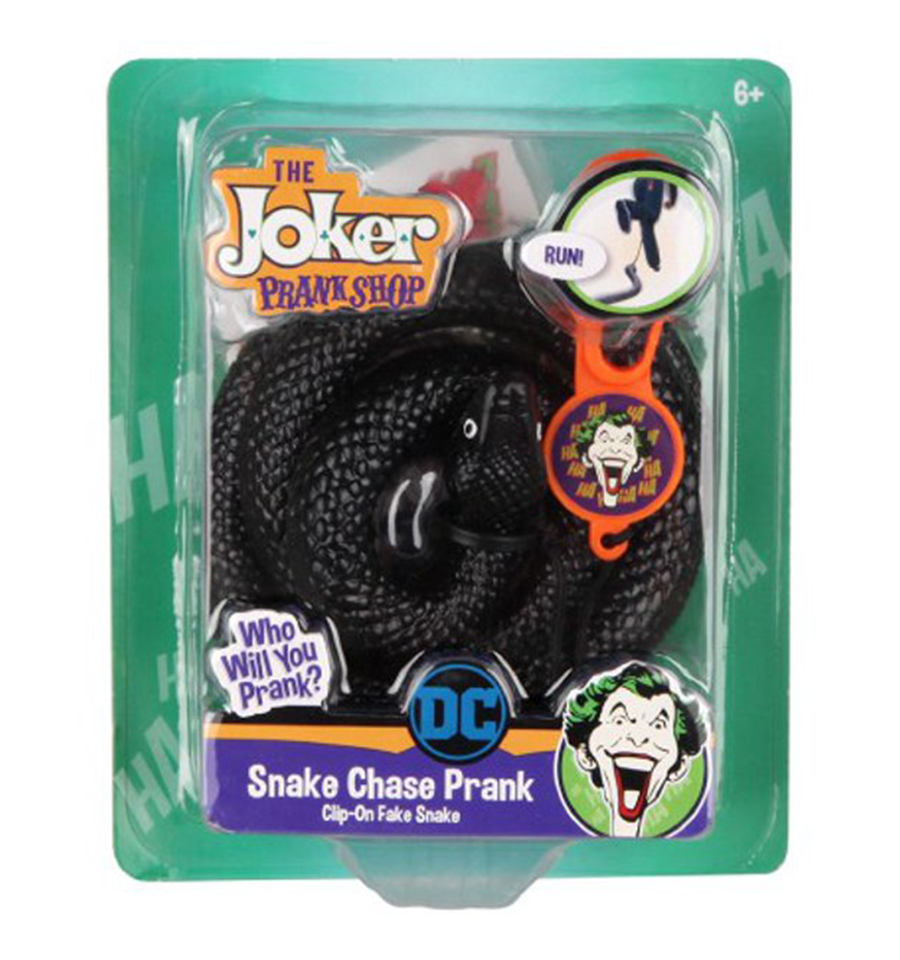 DC Batman The Joker Prank Shop Snake Chase Prank