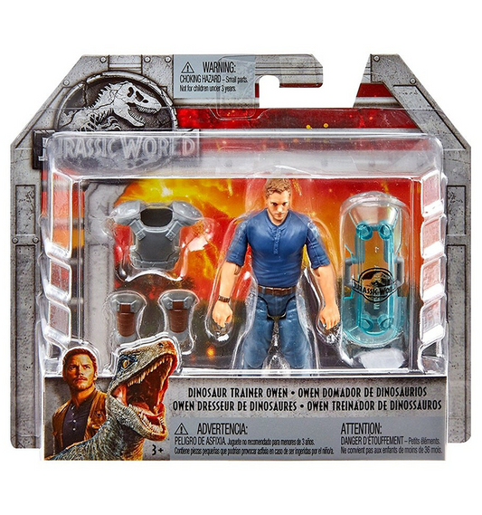 Jurassic World Fallen Kingdom Dinosaur Trainer Owen Action Figure