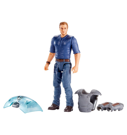 Jurassic World Fallen Kingdom Dinosaur Trainer Owen Action Figure