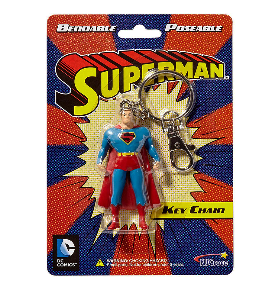DC Comics- Superman Bendable Keychain