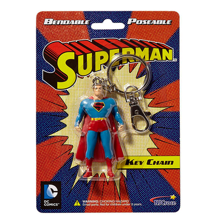 DC Comics- Superman Bendable Keychain